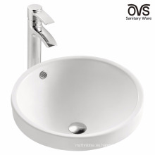 Lavabo redondo del cuenco del arte del cupc americano del cuarto de baño de cerámica